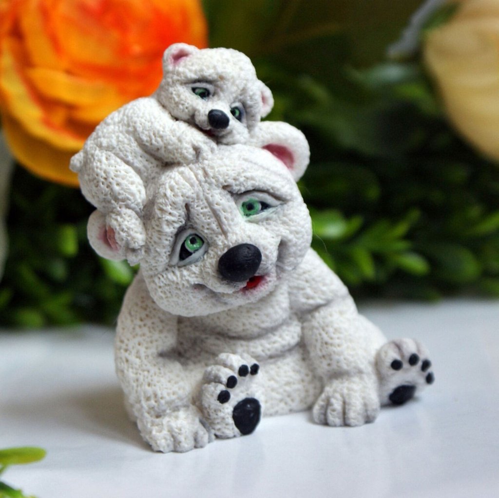 Форма силіконова "Татко-ведмідь" Форма силіконова "Татко-ведмідь"